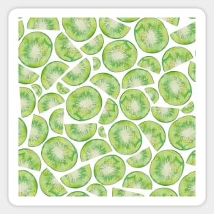 Kiwi Fruit Pattern Sticker